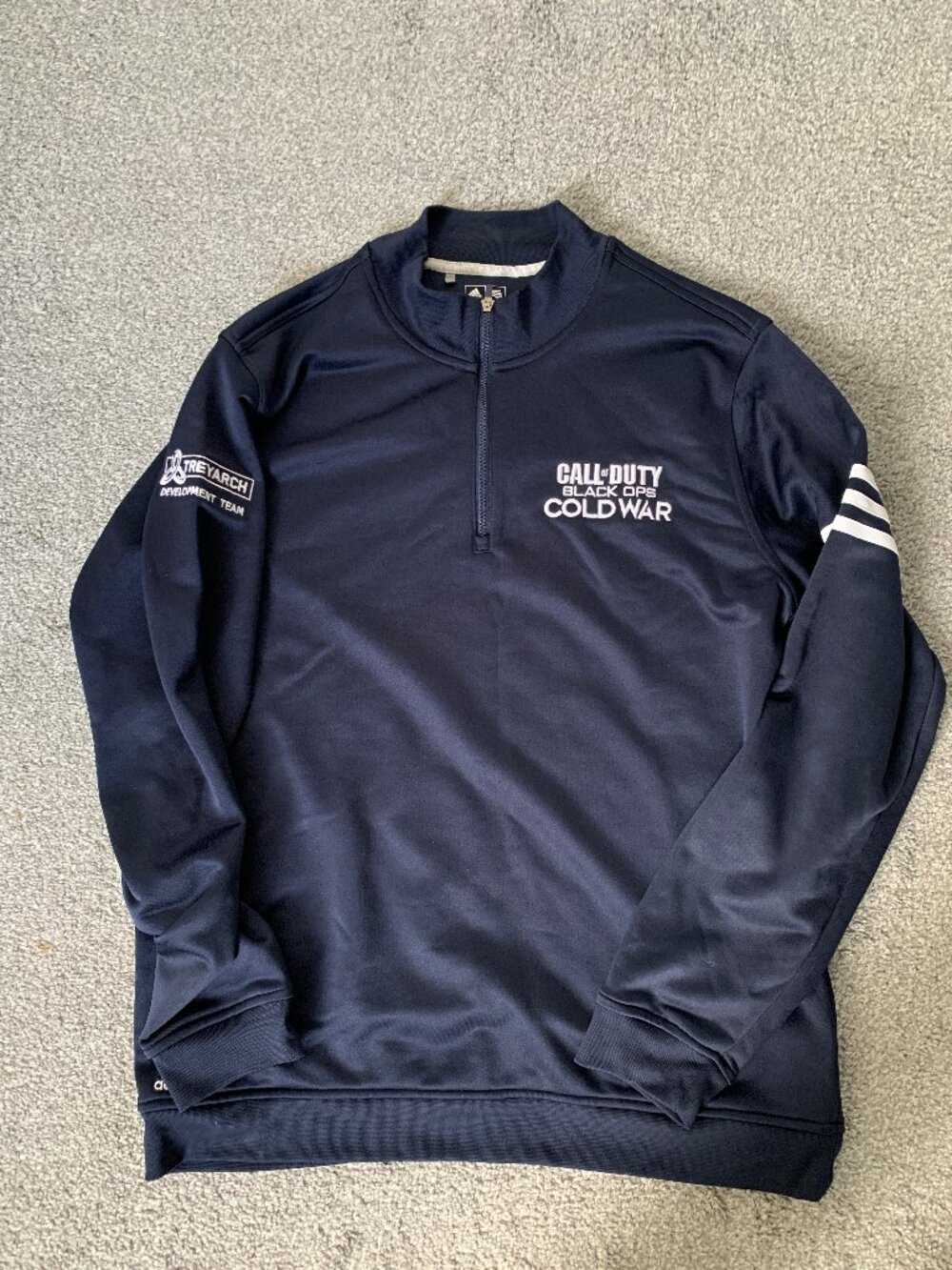 Rare Treyarch Dev Team Adidas Pullover Call Of Duty Black Ops - Size M